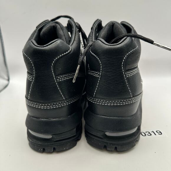 NIKE Men's 8 AIR MAX GOADOME PRM Black Leather Boot HF5306-001 - Picture 6 of 8